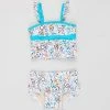Budget 🔥 Aqua Blu Kids Woodlands Frill Tankini Set - Babies 🧨