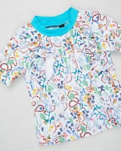 Best Pirce ⭐ Aqua Blu Kids Woodlands Frill Short Sleeve Rash Vest - Babies 🛒 -Baby Online store http3A2F2Fstatic.theiconic.com .au2Fp2Faqua blu 7274 347599 3