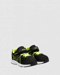 Deals 😀 ASICS Contend 7 Infant Black/Hazard Green 🔔 -Baby Online store http3A2F2Fstatic.theiconic.com .au2Fp2Fasics 4952 3657051 4