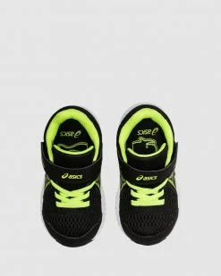 Deals 😀 ASICS Contend 7 Infant Black/Hazard Green 🔔 -Baby Online store http3A2F2Fstatic.theiconic.com .au2Fp2Fasics 4955 3657051 5