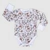 Coupon ✔️ B Free Intimate Apparel 100% Organic Long Sleeve Bodysuit - Baby & Toddler Animal Print ⭐