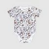 Promo ✔️ B Free Intimate Apparel 100% Organic Short Sleeve Bodysuit - Baby & Toddler Animal print 🔔