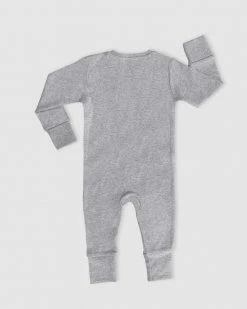 Best deal 🌟 B Free Intimate Apparel 100% Organic 2-Way Zip Sleepsuit - Baby & Toddler Grey Melange 😉 -Baby Online store http3A2F2Fstatic.theiconic.com .au2Fp2Fb free intimate apparel 5767 2285241 4