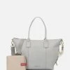 Best deal 🥰 Babymel Roxy Vegan Leather Pale Grey 🎉