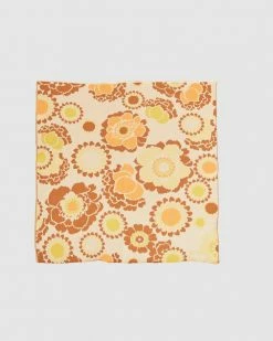 Buy 🔔 Banabae Sunny Daze Floral Organic Cotton Blankie Citrus Bright's and Florals ✔️