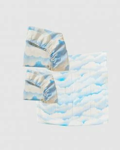 Cheapest 🔔 Banabae Head in the Clouds Nursery Bundle Sky Blue 🛒