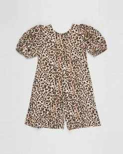 Hot Sale 🌟 Bardot Junior Lianna Wide Leg Jumpsuit - Babies Leopard 🔥