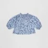 Budget 🧨 Bardot Junior Georgie Printed Top - Babies-Kids Blue Ditsy 😀