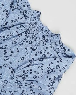 Budget 🧨 Bardot Junior Georgie Printed Top - Babies-Kids Blue Ditsy 😀 -Baby Online store http3A2F2Fstatic.theiconic.com .au2Fp2Fbardot junior 4071 0575821 3