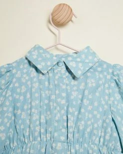 Coupon ✔️ Bardot Junior Ditsy Mini 👚 Shirt 👗 Dress - Babies-Kids Blue Ditsy 🌟 -Baby Online store http3A2F2Fstatic.theiconic.com .au2Fp2Fbardot junior 6134 7865041 3