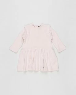 Flash Sale 😉 Bardot Junior Liani Soft Touch 👗 Dress - Babies-Kids Peach Pink 😍