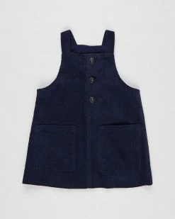 Cheap 🛒 Bardot Junior Mara Cord Pinny - Babies-Kids Navy 🌟