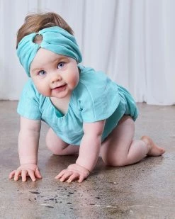 Promo 🧨 Bardot Junior Alessa Smock Grow - Babies-Kids Aqua 🧨