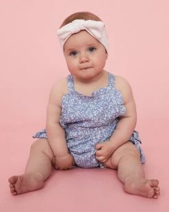 Discount 😍 Bardot Junior Flora Overall Grow - Babies-Kids Blue Ditsy 😉