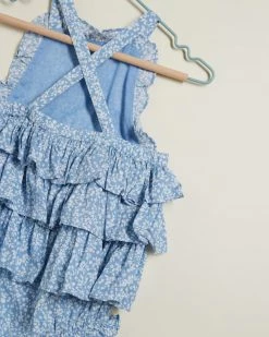 Discount 😍 Bardot Junior Flora Overall Grow - Babies-Kids Blue Ditsy 😉 -Baby Online store http3A2F2Fstatic.theiconic.com .au2Fp2Fbardot junior 9427 5573041 4