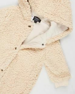 Best Sale 💯 Bardot Junior Teddy Fur Grow Suit - Babies Beige 😉 -Baby Online store http3A2F2Fstatic.theiconic.com .au2Fp2Fbardot junior 9462 4274031 3