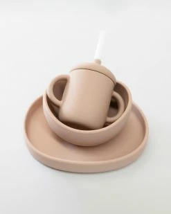 Budget 🔔 Bare and Boho ICONIC EXCLUSIVE - Basics Set: Sippy Cup, Bowl & Plate 3 Pieces Bloom 😀 -Baby Online store http3A2F2Fstatic.theiconic.com .au2Fp2Fbare and boho 1021 7542131 3