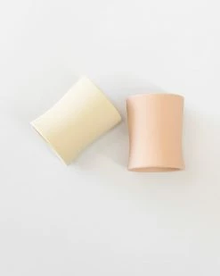 Buy 🛒 Bare and Boho ICONIC EXCLUSIVE - Silicone Soft Grip Open Cups 2 Pack Oat & Mushroom Pink 💯