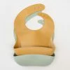 New 🧨 Bare and Boho ICONIC EXCLUSIVE - Silicone Feeding Bib 2-Pack Seafoam & Tumeric 🥰