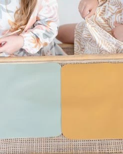 Flash Sale 💯 Bare and Boho ICONIC EXCLUSIVE - Silicone Placemat Rectangle 2 Pack Seafoam & Tumeric 🔔 -Baby Online store http3A2F2Fstatic.theiconic.com .au2Fp2Fbare and boho 1260 2242131 4