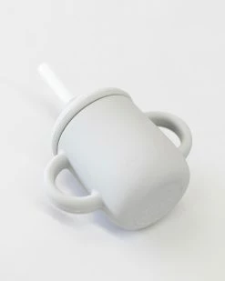 Hot Sale 💯 Bare and Boho ICONIC EXCLUSIVE - Silicone Sippy Cup with Dual Handle and Silicone Straw 1 Pack Pebble 🌟 -Baby Online store http3A2F2Fstatic.theiconic.com .au2Fp2Fbare and boho 1441 6542131 3