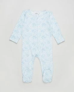 Coupon 💯 Bebe by Minihaha Riley Print LS Zip Romper - Babies 🌟