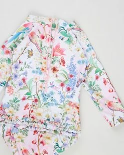 New ❤️ Bebe by Minihaha Willow LS Sunsuit - Babies Pink Print 🌟 -Baby Online store http3A2F2Fstatic.theiconic.com .au2Fp2Fbebe by minihaha 3382 6555231 3