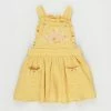 Brand new 🎉 Bebe by Minihaha Izzie Embroidered Pini 👗 Dress - Babies Yellow ✔️