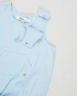 Best Pirce 🌟 Bebe by Minihaha Hugo Woven Romper - Babies Blue 🎁 -Baby Online store http3A2F2Fstatic.theiconic.com .au2Fp2Fbebe by minihaha 3430 8945231 3