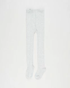 Buy ❤️ Bebe by Minihaha Pointelle Tights - Babies-Kids Grey Marle 🌟