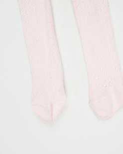 Promo 🔔 Bebe by Minihaha Pointelle Tights - Babies-Kids Pale Pink 🎁 -Baby Online store http3A2F2Fstatic.theiconic.com .au2Fp2Fbebe by minihaha 4689 7414111 3