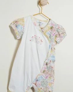 Budget 🎁 Bebe by Minihaha Maise Print Short Sleeve Wrap Romper - Babies Maisie Print ⭐ -Baby Online store http3A2F2Fstatic.theiconic.com .au2Fp2Fbebe by minihaha 5610 3049141 3