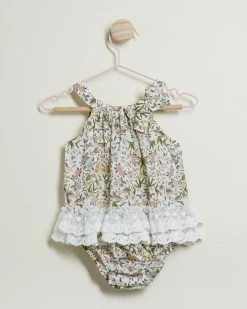 Wholesale 🔔 Bebe by Minihaha Liberty Lace Bodysuit - Babies Tapestry 😀