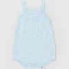 New ⌛ Bebe by Minihaha Riley Knitted Romper - Babies Light Blue 🔔