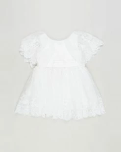 Buy 😀 Bebe by Minihaha Cape Sleeve 👗 Dress - Babies IVORY 💯