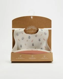 Deals 🎉 Bebe by Minihaha 2 Pack Silicone Bibs - Babies Koala Print & Brick ✨ -Baby Online store http3A2F2Fstatic.theiconic.com .au2Fp2Fbebe by minihaha 8202 3671221 3