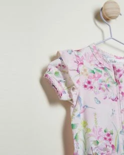 Buy 🥰 Bebe by Minihaha Fleur SS Zip Romper - Babies Fleur Print 😉 -Baby Online store http3A2F2Fstatic.theiconic.com .au2Fp2Fbebe by minihaha 9284 9149141 3