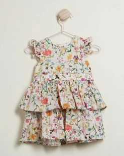 Outlet 😍 Bebe by Minihaha Liberty Tiered 👗 Skirt 👗 Dress - Babies Linen Garden 🔔
