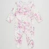 Coupon ❤️ Bebe by Minihaha Fleur Long Sleeve Zip Romper - Babies Print 🎁