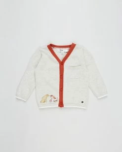 Discount 🤩 Bebe by Minihaha Oscar Knit Cardigan - Babies Grey ✨
