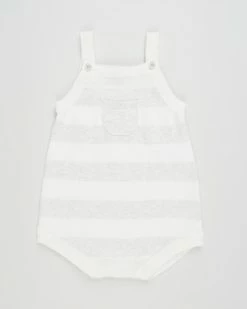 Outlet 🔥 Bebe by Minihaha Jordan Knitted Romper - Babies Stripe 👏