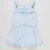 Deals ✨ Bebe by Minihaha Chambray Playsuit - Babies Blue ⭐