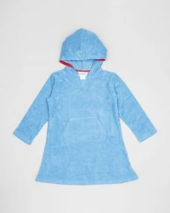 Best Pirce 🔥 Bluesalt Beachwear Towelling Coverup Blue ⭐