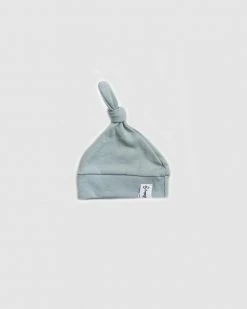 Outlet ⭐ Bobby G Ribbed Newborn Hat Aqua 🎁