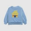 Best reviews of 🤩 Bobo Choses Brick House Sweatshirt - Babies Light Blue 🌟