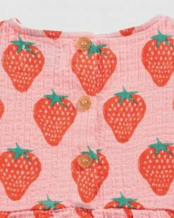 Top 10 ⭐ Bobo Choses Strawberry All Over Woven 👗 Dress - Babies Pink 👍 -Baby Online store http3A2F2Fstatic.theiconic.com .au2Fp2Fbobo choses 8169 0817941 4