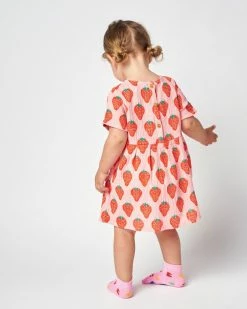 Top 10 ⭐ Bobo Choses Strawberry All Over Woven 👗 Dress - Babies Pink 👍 -Baby Online store http3A2F2Fstatic.theiconic.com .au2Fp2Fbobo choses 8178 0817941 6