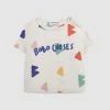 Coupon ✔️ Bobo Choses B.C Allover Short Sleeve T-Shirt- Babies Off White 🌟