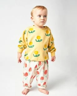 Best Sale 😍 Bobo Choses Wallflowers All Over Sweatshirt - Babies Yellow 🛒