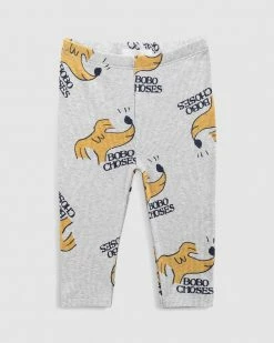Best reviews of 🌟 Bobo Choses Sniffy 🐕 Dog All Over Leggings - Babies Heather Grey 🛒